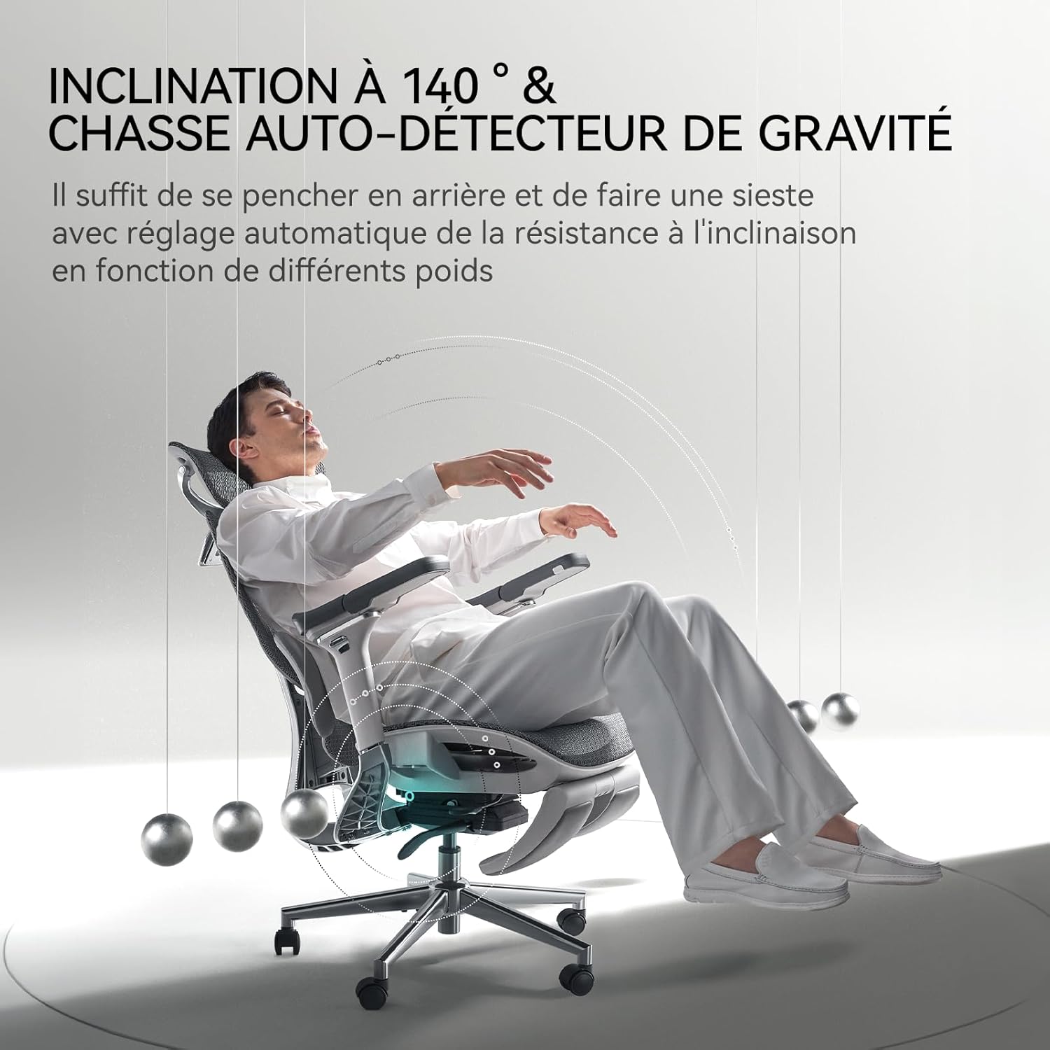 HomeLova | 3-in-1 Office Chair