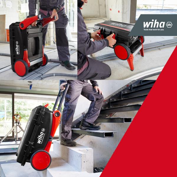 XXL 4-piece tool case for electricians (82 pcs)