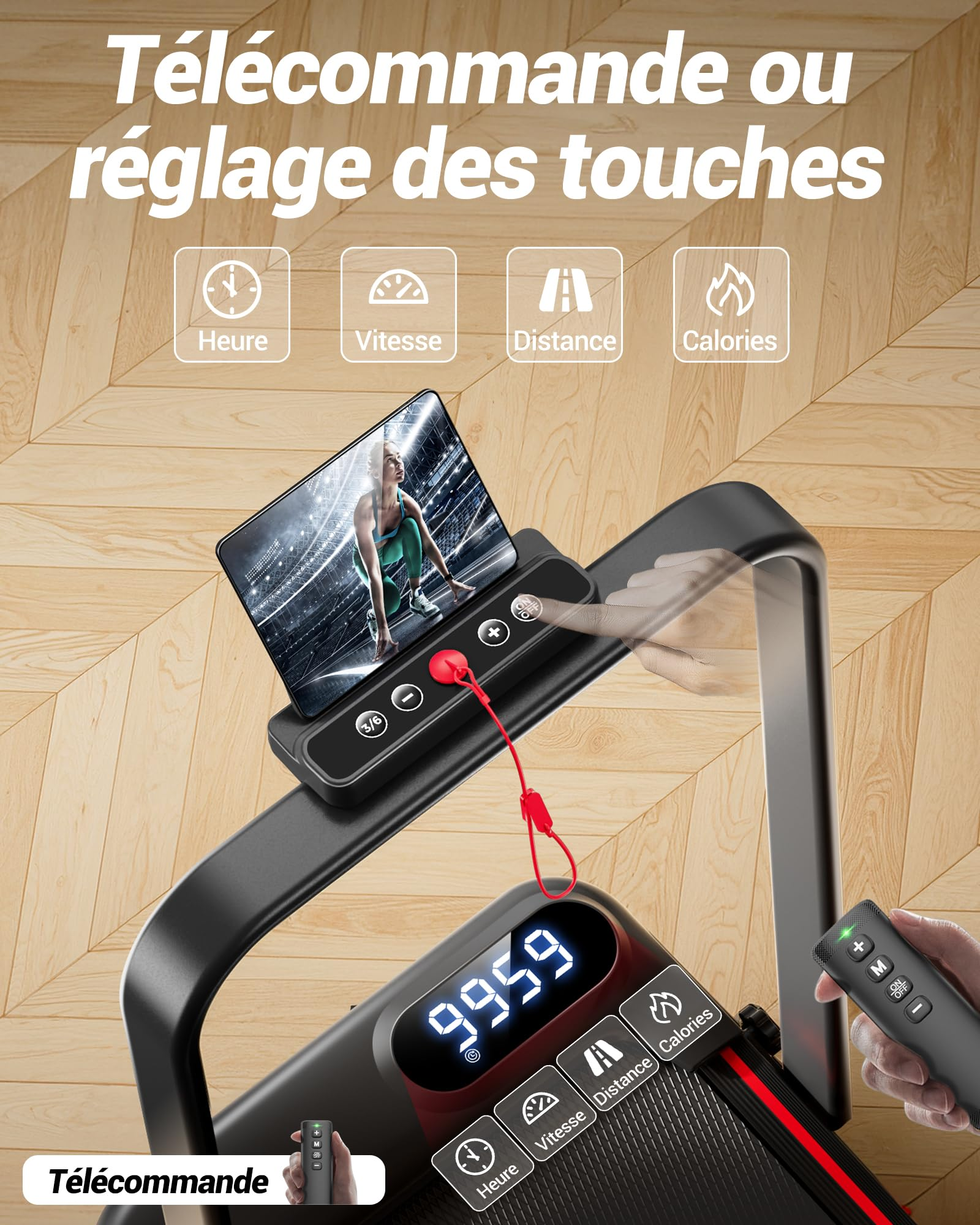 HUMAYWALK | FOLDABLE TREADMILL &amp; ADJUSTABLE INCLINE